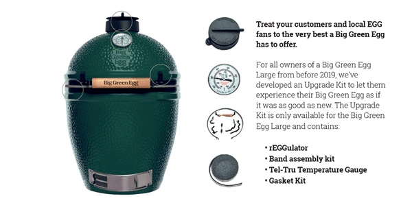 Big Green Egg Upgrade Kit Large Big Green Egg Upgrade Kit Large -Keukengrill big green egg upgrade kit large