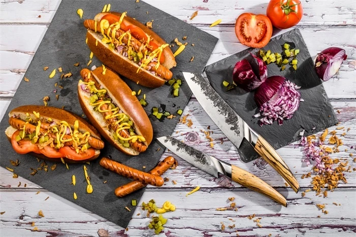 Forged Katai Santokumes 18cm Forged Katai Santokumes 18cm -Keukengrill forged katai santokumes 18cm 1