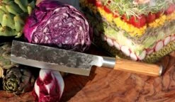 Forged Olive Hakmes 17cm -Keukengrill forged olive hakmes 17cm 2