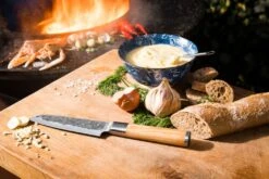 Forged Olive Santokumes 14cm -Keukengrill forged olive santokumes 14cm 2