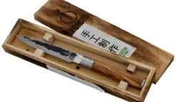 Forged Olive Universeel Mes (officemes) 12cm 3 Forged Olive Universeel Mes (officemes) 12cm -Keukengrill forged olive universeel mes officemes 12cm 1