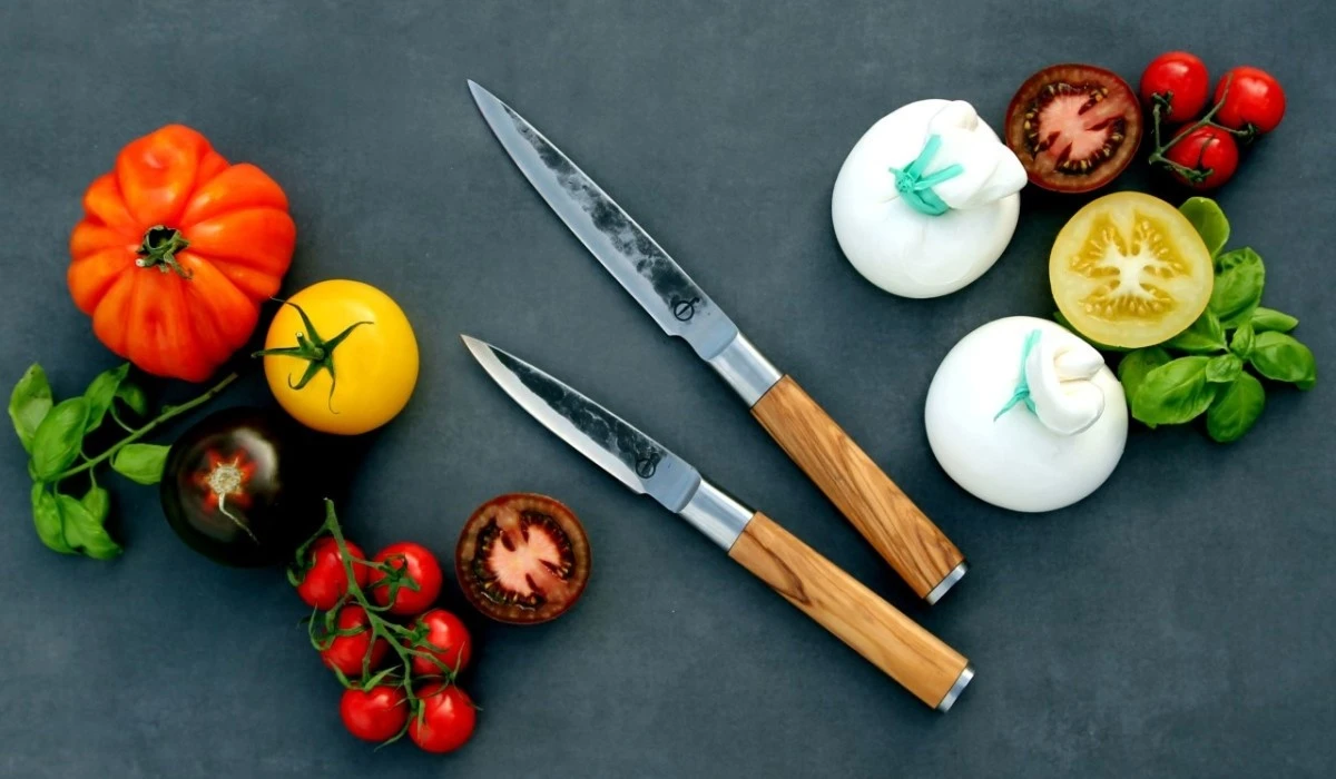 Forged Olive Universeel Mes (officemes) 12cm Forged Olive Universeel Mes (officemes) 12cm -Keukengrill forged olive universeel mes officemes 12cm 2