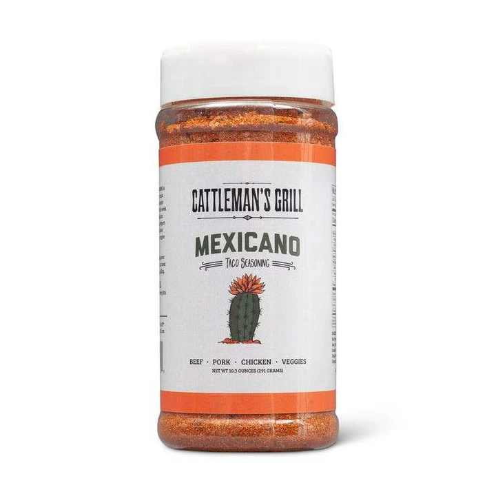 Cattleman's Grill Mexicano Taco Seasoning 10.3 oz Cattleman's Grill Mexicano Taco Seasoning 10.3 Oz -Keukengrill image 155