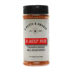 R Butts R Smokin' R-Beef Rub Championship BBQ Seasoning 14oz