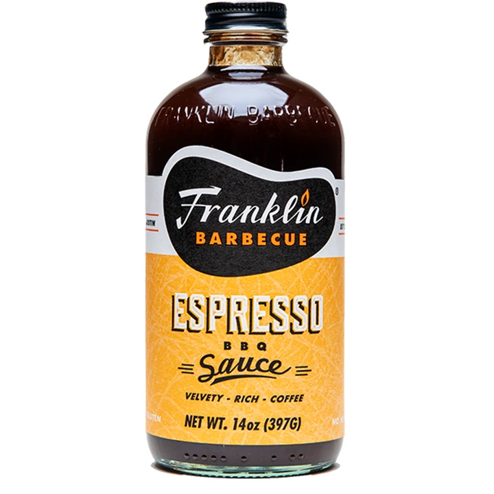 Franklin Barbecue Espresso BBQ Sauce 14 oz Franklin Barbecue Espresso BBQ Sauce 14 Oz -Keukengrill image 167