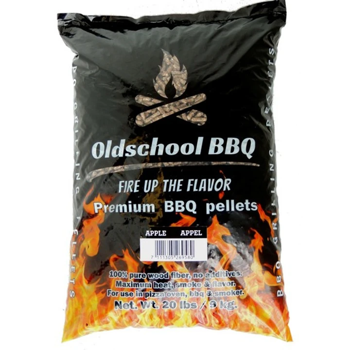Oldschool BBQ Appel Pellets 9 kg Oldschool BBQ Appel Pellets 9 Kg -Keukengrill image 240