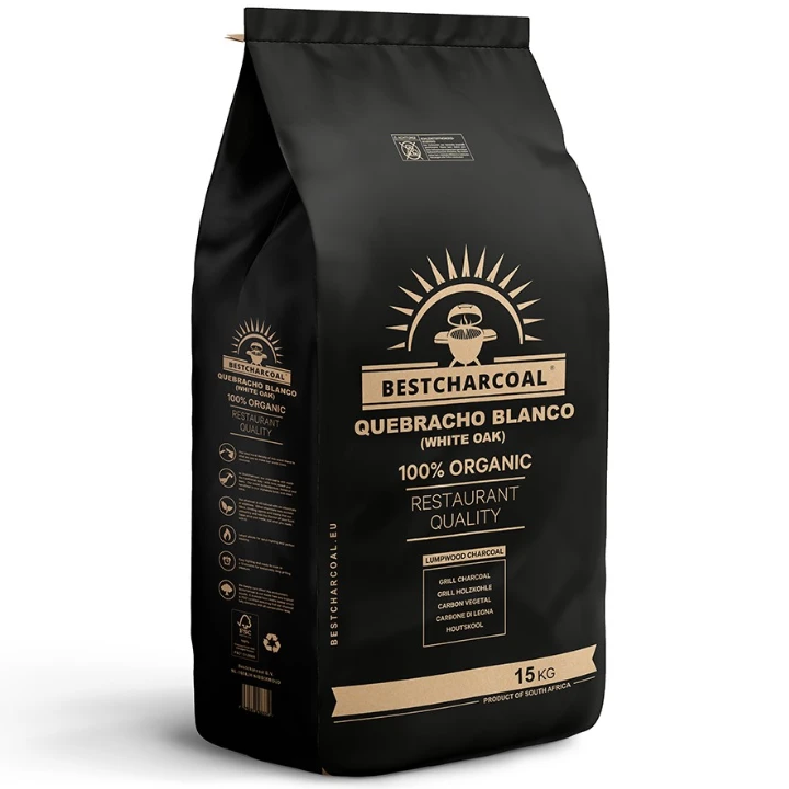 Best Charcoal Quebracho Blanco 15 kg Best Charcoal Quebracho Blanco 15 Kg -Keukengrill image 271