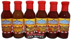 SuckleBusters Peach BBQ Sauce 12oz -Keukengrill image 36