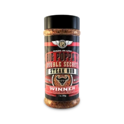 Big Poppa Smokers Double Secret Steak Rub 7oz
