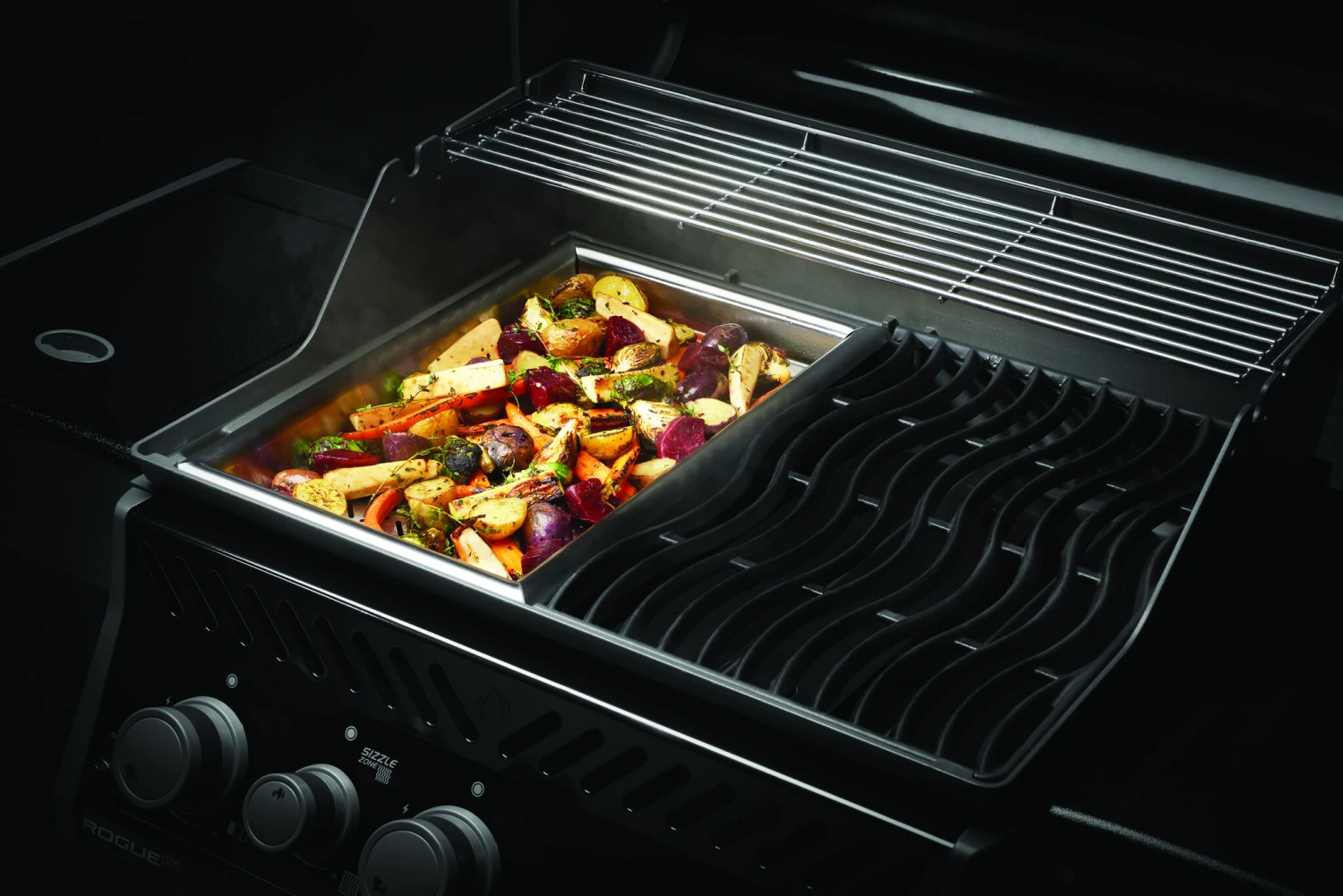 Napoleon Napoleon RVS Groentekorf Napoleon Napoleon RVS Groentekorf -Keukengrill napoleon napoleon rvs groentekorf 1