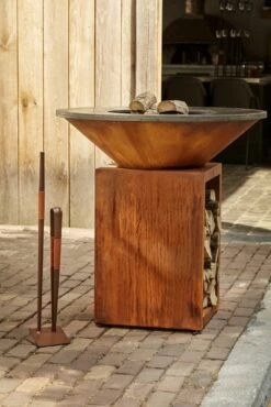 Ofyr Buffadoo Set (blaaspijp En Houttang/pook) -Keukengrill ofyr buffadoo set blaaspijp en houttang pook 2