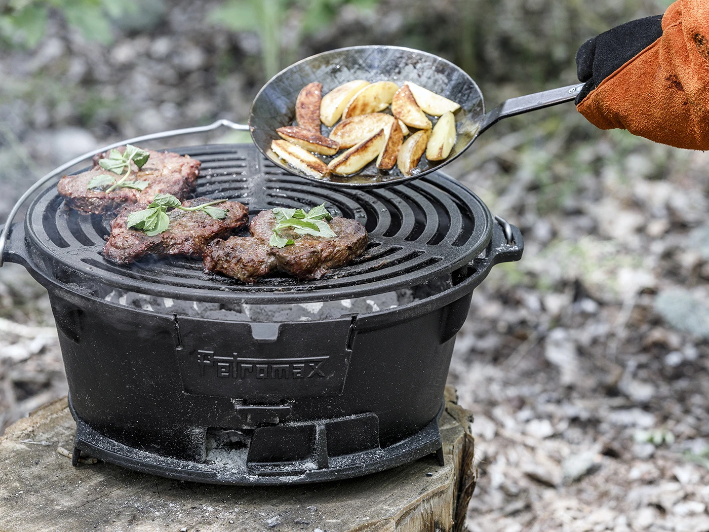 Petromax Gietijzeren Barbecue TG3 Petromax Gietijzeren Barbecue TG3 -Keukengrill petromax gietijzeren barbecue tg3 7