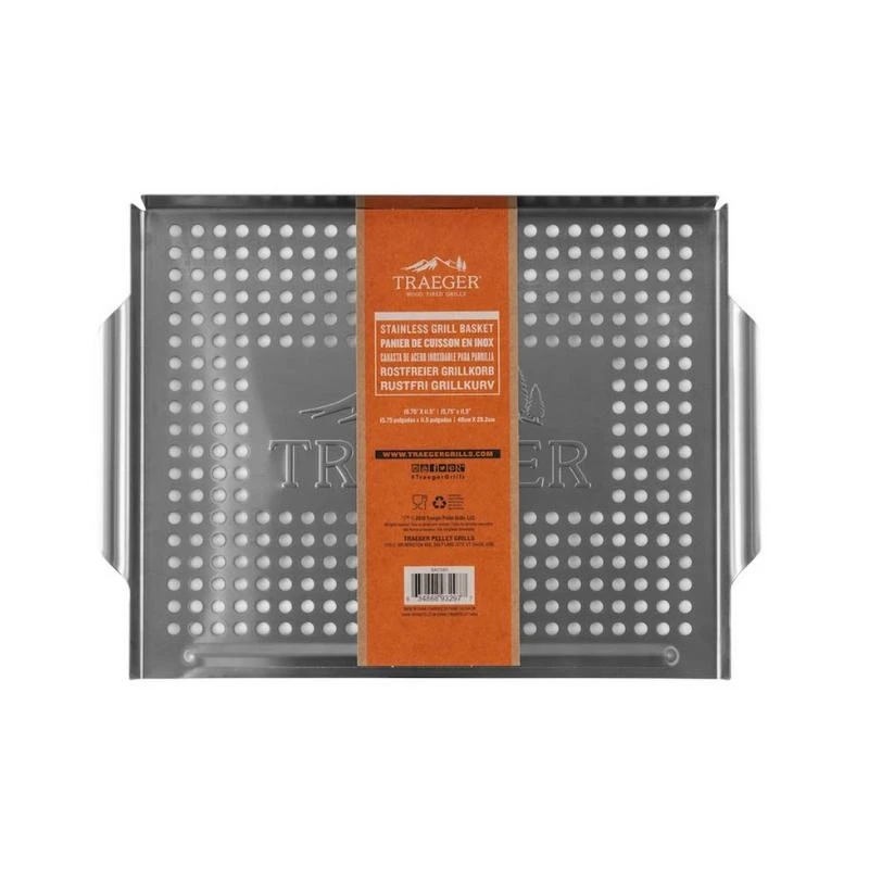 Traeger RVS Grillmand Traeger RVS Grillmand -Keukengrill traeger rvs grillmand 1