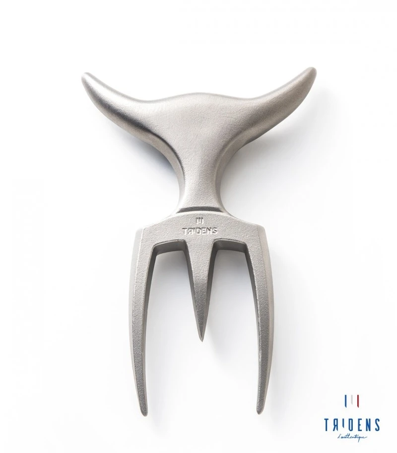 Tridens Raw Brushed Fork In Beechwood Base Tridens Raw Brushed Fork In Beechwood Base -Keukengrill tridens raw brushed fork in beechwood base